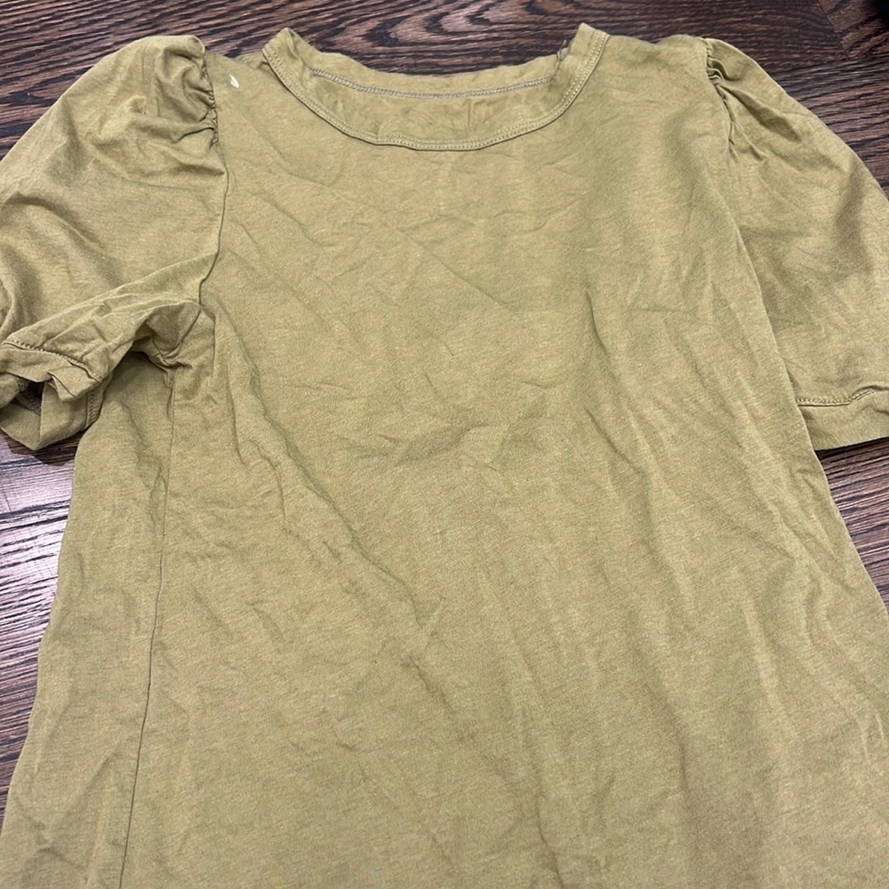 A new day green tshirt